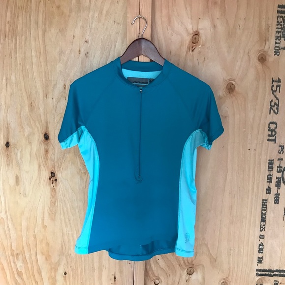 Novara Women's Cycling Jersey Blue & Turquoise - Picture 1 of 6